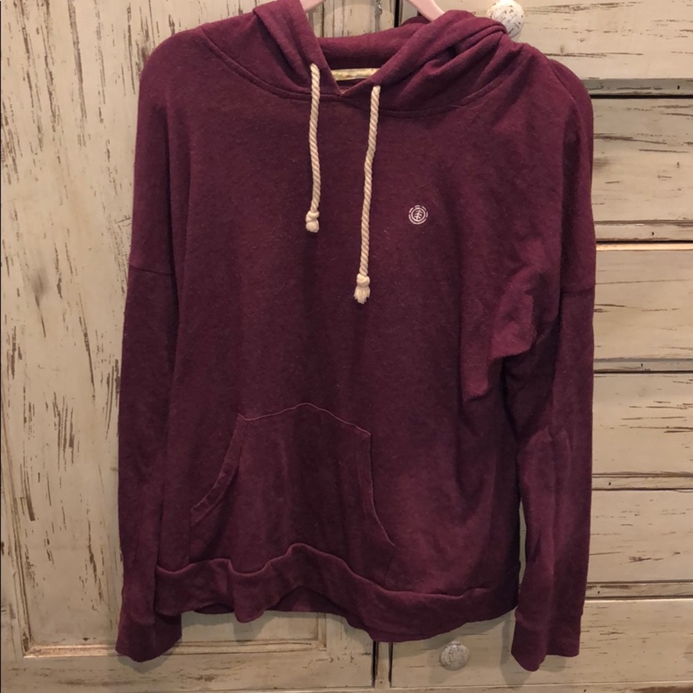 Maroon Element Hoodie